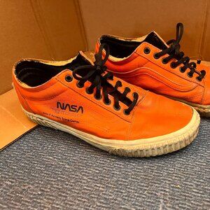 VANS x NASA Orange Classic Sneakers
